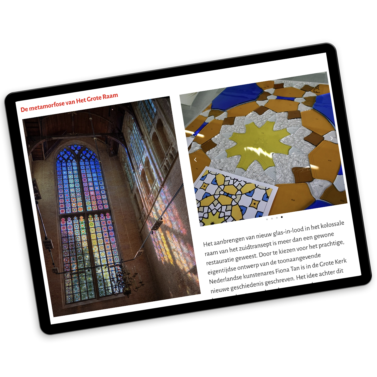 portfolio-ontwerp-website-tablet-beh responsive webdesign